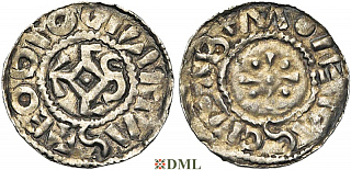 Денарий, Германия, Нижняя Лотарингия, Anonymous bishop, м.д. Luttich