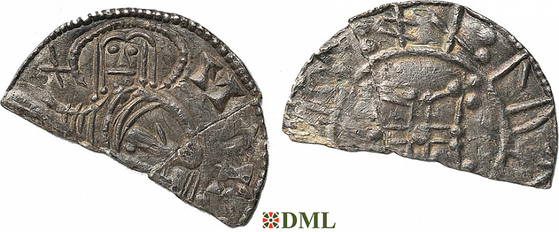 Денарий, Дания, Sven Estridsen (1047-1075), м.д. Lund, Hbg. 30