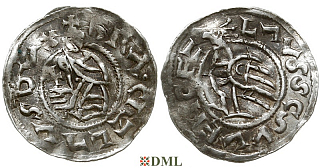Денарий, Чехия, Богемия, Břetislav I (1034-1055), Šmerda 1996, 148a