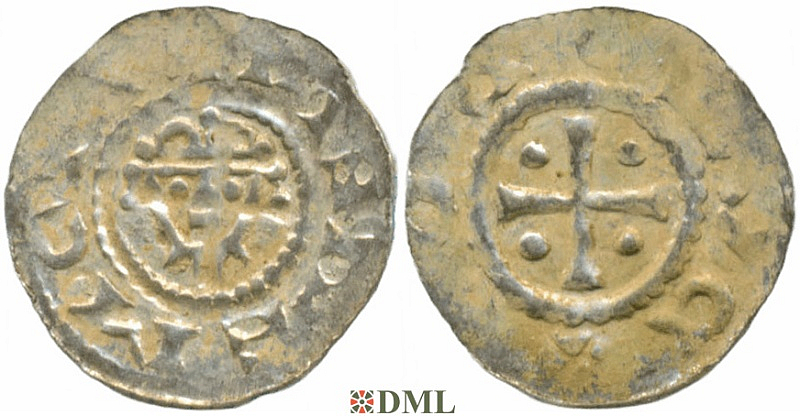 Денарий, Германия, Нижняя Лотарингия, Hermann (1059-1074), м.д. Jever, Dbg