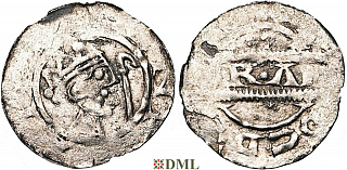 Денарий, Германия, Нижняя Лотарингия, Bruno III (1050-1057), м.д. Dokkum, Ilisch 2000, 21.22