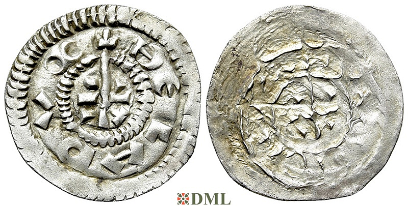 Денарий, Венгрия, Bela I (1048-1060)