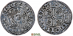 Денарий, Англия, William I (1066-1087), м.д. Winchester, монетарий Lifinc, North 847