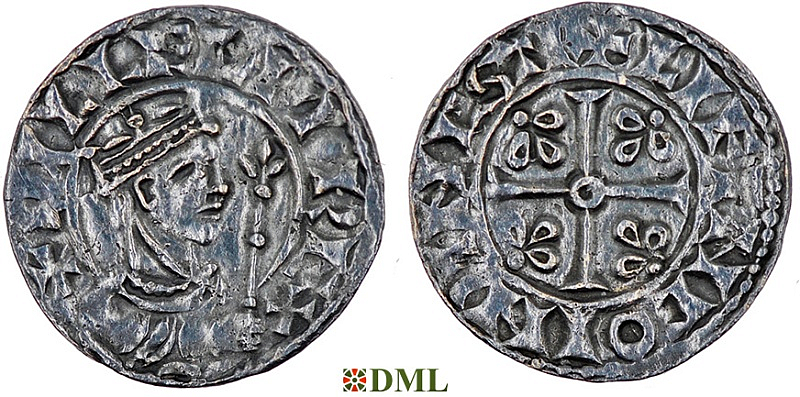 Денарий, Англия, William I (1066-1087), м.д. Winchester, монетарий Lifinc, North 847