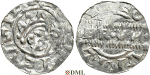 Денарий, Германия, Нижняя Лотарингия, Bruno III (1050-1057), м.д. Leeuwarden, Ilisch 2000, 21.14
