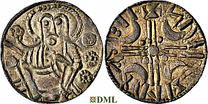 Денарий, Дания, Sven Estridsen (1047-1075), м.д. Roskilde, Hbg. 32а