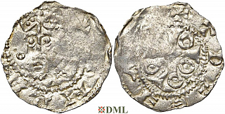 Денарий, Германия, Нижняя Лотарингия, Heinrich IV (1056-1106), м.д. Tiel, Ilisch 2000, 3.25