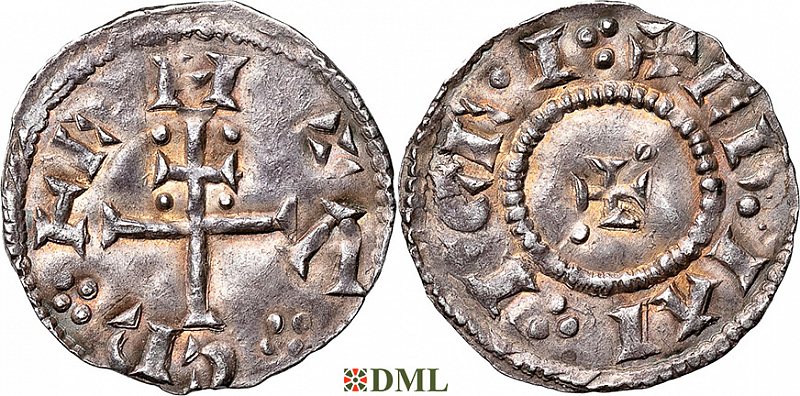 Денарий Англия, Northumbria, Siefred-Cnut-Group (898-915), м.д. York, North 