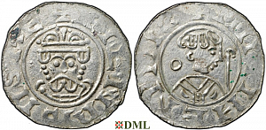 Денарий, Германия, Нижняя Лотарингия, Wilhelm (1054-1076), м.д. Groningen, Ilisch 2000, 18.10