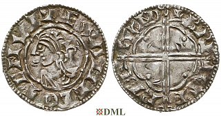 Денарий, Англия, Cnut (1016-1035), м.д. London, монетарий Brihtferth, North 781