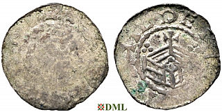 Денарий, Германия, Саксония, Heinrich III (1039-1056), м.д. Hildesheim, Dbg.