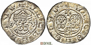 Денарий, Германия, Нижняя Лотарингия, Egbert II (1068-1090), м.д. Friesland (unknown mints), Ilisch 2000, -