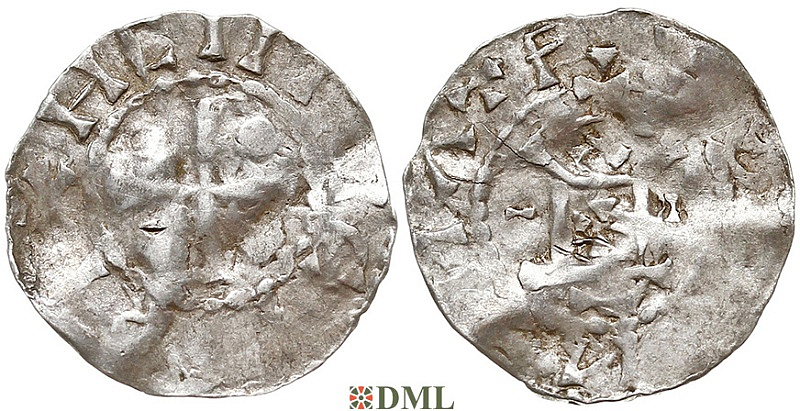 Денарий, Германия, Франкония, Anonymous bishop, м.д. Mainz, тип OAP