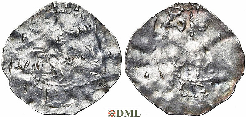 Денарий, Германия, Нижняя Лотарингия, Anonymous bishop, м.д. Luttich