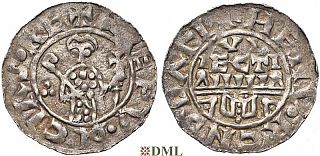 Денарий, Германия, Нижняя Лотарингия, B. Wilhelm (1054-1076), м.д. Utrecht, Ilisch 2000, 10.5