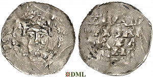 Денарий, Германия, Швабия, Konrad II (1024-1039), м.д. Strassburg, Dbg. 922