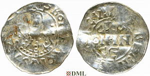 Денарий, Германия, Нижняя Лотарингия, B. Bernold (1040-1054), м.д. Groningen, Ilisch 2000 18.1
