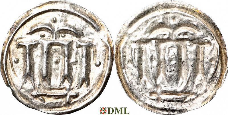 Денарий, Дания, Harald I (936-987), м.д. Hedeby, Hbg. 1
