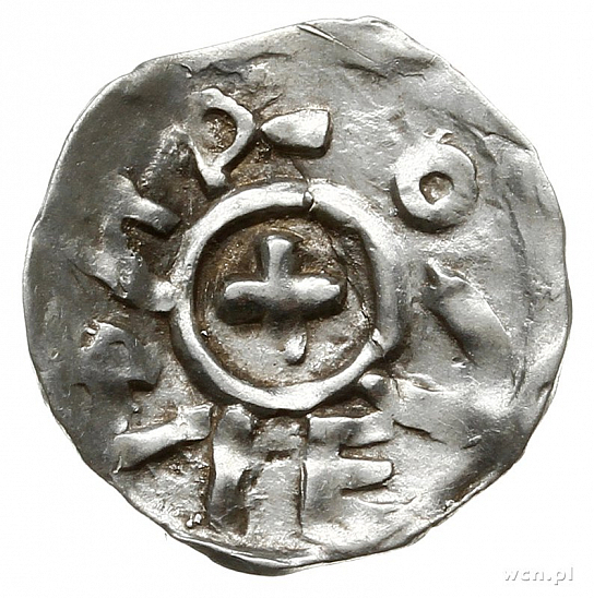 Денарий, Германия, Швабия, Hg. Otto I (973-982) и K. Otto II (973-983), м.д. Zurich, Dbg. 902