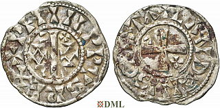 Денарий, Франция, Hervé (987-998)