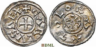 Денье, Каролинги, Charles le Chauve (840-877), м.д. Toulouse, Depeyrot 993B