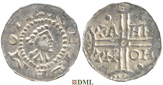 Денарий, Германия, Нижняя Лотарингия, Gf. Hermann (1020-1051), м.д. Emden