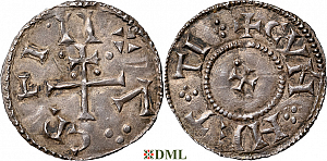 Денарий Англия, Northumbria, Siefred-Cnut-Group (898-915), м.д. York, North 