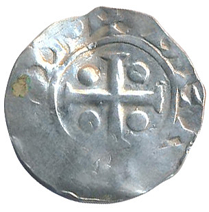 Денарий, Германия, Нижняя Лотарингия, Bernold (1046-1054), м.д. Deventer, Ilisch 2000, 1.13-1.15
