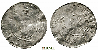 Денарий, Германия, Саксония, Anonymous bishop, м.д. Marsberg, Dbg. 1622