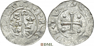 Денарий, Германия, Нижняя Лотарингия, B. Bernold (1040-1054), м.д. Groningen, Ilisch 2000 18.3
