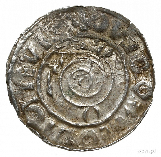 Денарий, Дания, Knut (1018-1035), м.д. Lund, Hbg. 20
