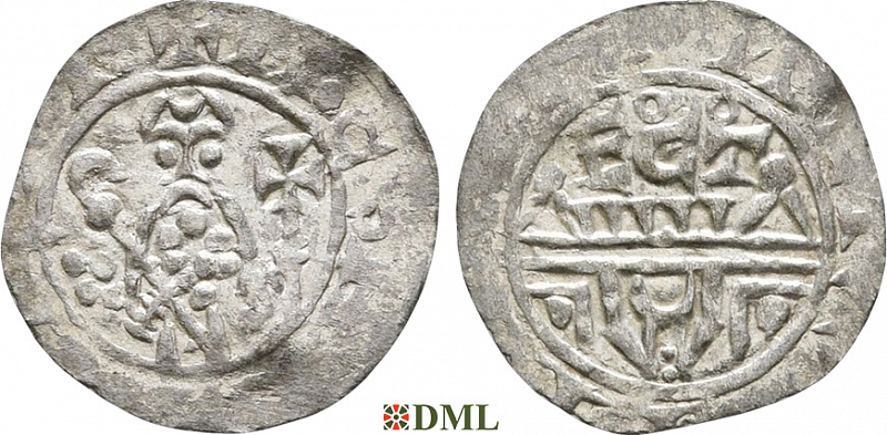 Денарий, Германия, Нижняя Лотарингия, Wilhelm de Ponte (1054-1076), м.д. Utrecht, Ilisch 2000, 10.11