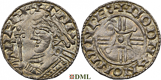 Денарий, Англия, Harthaknut (1035-1042), м.д. Winchester, монетарий Godman, North 799