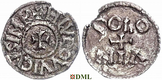 Денье, Каролинги, Louis I (814-840), м.д. Cologne, Depeyrot 342
