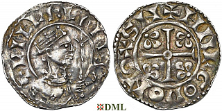 Денарий, Англия, William I (1066-1087), м.д. Oxford, монетарий Heregod, North 847