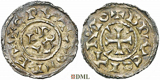 Денарий, Каролинги, Karel de Eenvoudige (897-922)