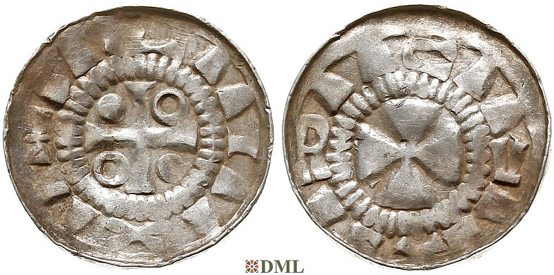 Денарий, Германия, Саксония, Anonymous bishop