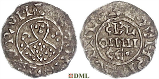 Денарий, Германия, Нижняя Лотарингия, Bernold (1040-1054), м.д. Groningen, Ilisch 2000 18.1