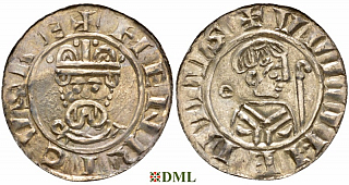 Денарий, Германия, Нижняя Лотарингия, Wilhelm (1054-1076), м.д. Groningen, Ilisch 2000, 18.4
