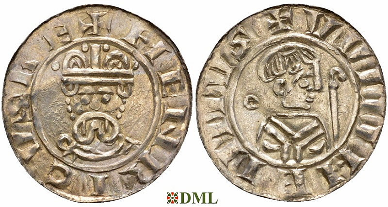 Денарий, Германия, Нижняя Лотарингия, Wilhelm (1054-1076), м.д. Groningen, Ilisch 2000, 18.4