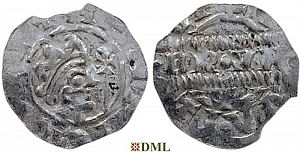 Денарий, Германия, Нижняя Лотарингия, Bruno III (1050-1057), м.д. Leeuwarden, Ilisch 2000, 21.14