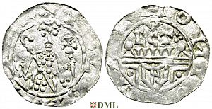 Денарий, Германия, Нижняя Лотарингия, B. Wilhelm (1054-1076), м.д. Utrecht, Ilisch 2000, 10.10