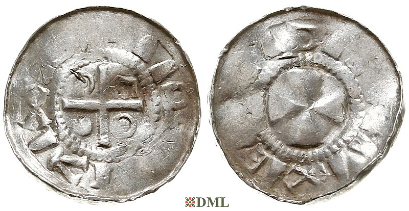 Денарий, Германия, Саксония, Anonymous bishop