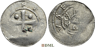Денарий, Германия, Саксония, Anonymous bishop, м.д. Erfurt