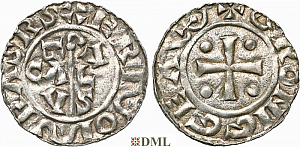Денарий, Германия, Нижняя Лотарингия, B. Bernold (1040-1054), м.д. Groningen, Ilisch 2000 18.3