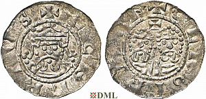 Денарий, Германия, Нижняя Лотарингия, Gf. Egbert II (1068-1090), м.д. Garrelsweer