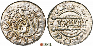 Денарий, Германия, Нижняя Лотарингия, Bruno III (1050-1057), м.д. Dokkum, Ilisch 2000, 21.19