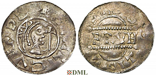 Денарий, Германия, Нижняя Лотарингия, Gf. Bruno III (1050-1057), Frisian imitations 