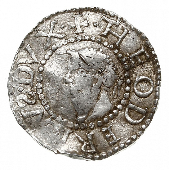 Денарий, Германия, Верхняя Лотарингия, Dietrich I (984-1027), м.д. Andernach, Dbg. 441