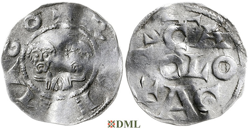 Денарий, Германия, Нижняя Лотарингия, Heinrich III (1039-1056), м.д. Remagen, Dbg. 431